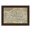 Best reviews of 🔔 Tangletown Fine Art Monuments Of Paris Map By Wild Apple Portfolio - Wood Framed Print Multi-Color 😀