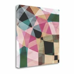 Coupon ❤️ Tangletown Fine Art 20 X 20 Geometric Design 1 By Graphinc Studio Print On Canvas Fabric Multi-Color 🤩