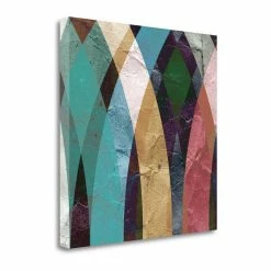 Top 10 😉 Tangletown Fine Art 20 X 20 Geometric Design 3 By Graphinc Studio Print On Canvas Fabric Multi-Color 🎁