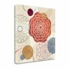 Discount ✔️ Tangletown Fine Art 18x18 Abstract Bouquet I By Veronique Charron Print On Canvas Fabric Multi-Color ✔️