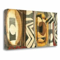 Best reviews of 🎁 Tangletown Fine Art 29 X 15 Graphic Abstract II By Wild Apple Portfolio - Multi-Color Canvas Fabric 🥰