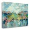 Deals 🌟 Tangletown Fine Art 24 X 16 Abstract Lakeside By Silvia Vassileva-Print On Canvas Fabric Multi-Color 👍