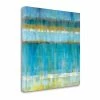 New 😀 Tangletown Fine Art 20" X 20" Abstract Stripes By Danhui Nai - Print On Canvas Fabric Multi-Color 🤩
