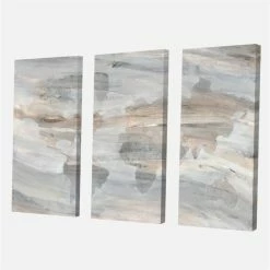 Best reviews of 💯 Designart 60" X 40" "Misty World Map" Fabric Canvas Wall Art In Gray 🧨