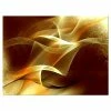 Budget 😀 Designart 20" X 12" "Abstract Fractal Design" Fabric Canvas Wall Art In Yellow ⌛