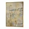 Outlet 🔔 Designart 30" X 40" "Geometric Cream Block II" Fabric Canvas Wall Art In Beige 👏