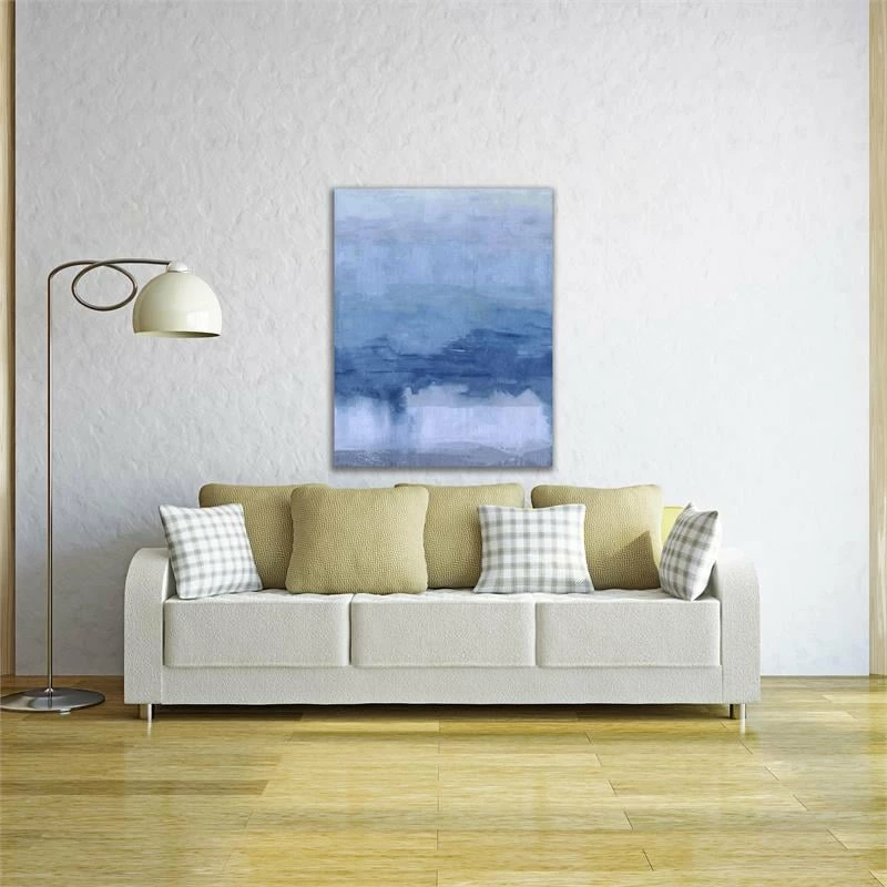Best reviews of 🥰 Tangletown Fine Art Cerulean Abstract By Marta Wiley 23 X 30 Wall Art Print On Canvas Fabric Blue 🛒 - Image 3