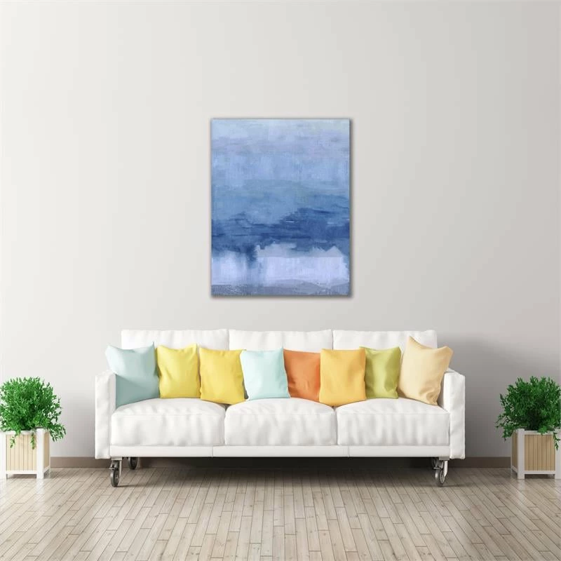 Best reviews of 🥰 Tangletown Fine Art Cerulean Abstract By Marta Wiley 23 X 30 Wall Art Print On Canvas Fabric Blue 🛒 - Image 5