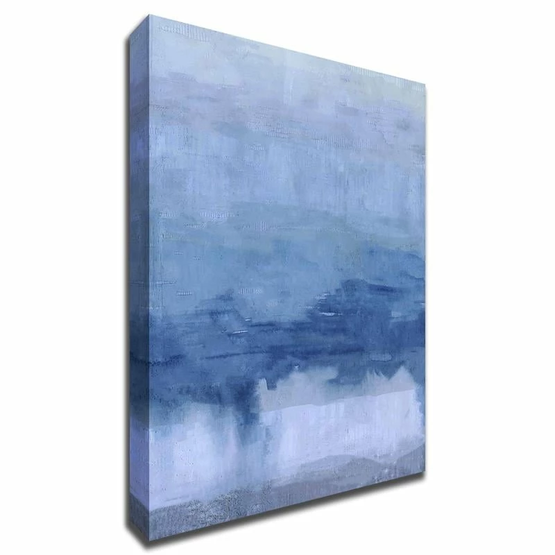 Best reviews of 🥰 Tangletown Fine Art Cerulean Abstract By Marta Wiley 23 X 30 Wall Art Print On Canvas Fabric Blue 🛒