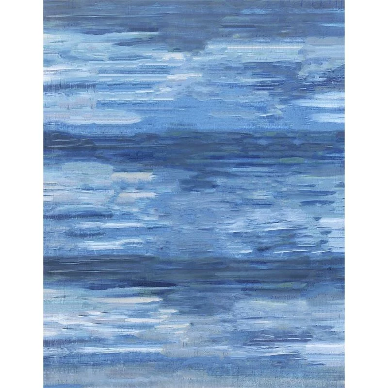 Cheap โ๏ธ Tangletown Fine Art Sapphire Abstract By Marta Wiley 34 X 44 Wall Art Print On Canvas Fabric Blue ๐ - Image 2