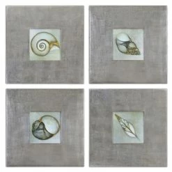 Best deal 😍 Bowery Hill Garden Framed Framed Art In Silver (Set Of 4) 🧨