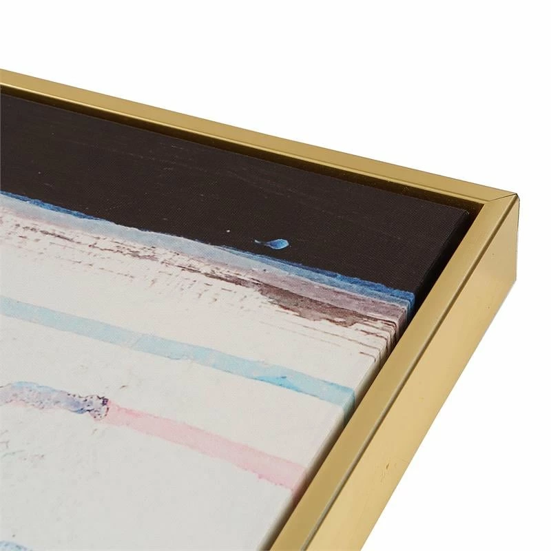 Wholesale ๐ฅ Carolina Classics Rainy Forest Abstract Wall Art 36 X 47 With Gold Frame ๐ - Image 4