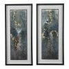 New ✔️ Uttermost Glimmering Agate Wood Abstract Prints In Multi-Color (Set Of 2) 🧨