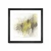 Outlet ⭐ Giant Art 36x36 Saffron Abstract I Matted And Framed In Yellow ⌛