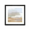 Discount ✔️ Giant Art 30x30 Abstract Coastland II Matted And Framed In White 🧨
