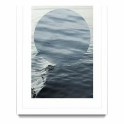 Coupon ✨ Giant Art 24x36 Round Geometric Matted And Framed In Multi-Color ⌛