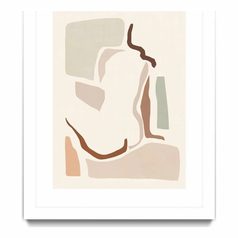 Best Pirce โค๏ธ Giant Art 24x32 Lounge Abstract I Matted And Framed In Pink ๐