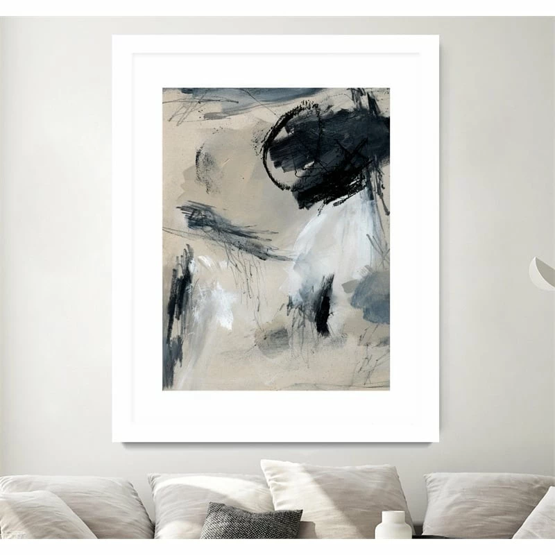 Top 10 โ๏ธ Giant Art 30x40 Scribble Abstract I Matted And Framed In Multi-Color ๐ฏ - Image 3
