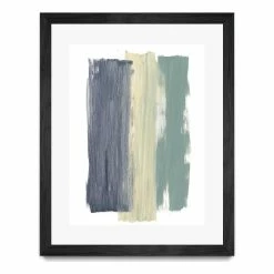 Best deal 👍 Giant Art 30x40 Striped Abstract Matted And Framed In Multi-Color 😉