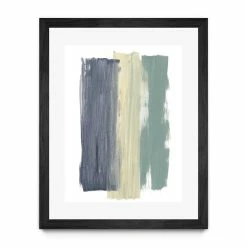 Best deal 😉 Giant Art 24x32 Striped Abstract Matted And Framed In Multi-Color 🧨