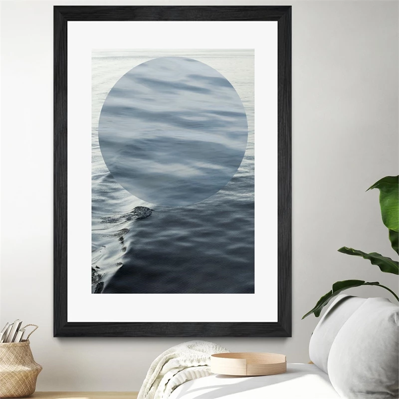 Best deal ๐ฅ Giant Art 24x36 Round Geometric Matted And Framed In Multi-Color ๐ - Image 3