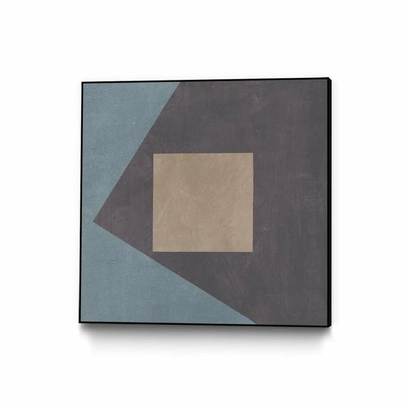 Flash Sale ๐งจ Giant Art Canvas 20x20 Blue Silk Abstract I Framed In Multi-Color ๐ฅฐ