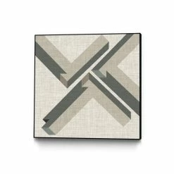 Best reviews of 🎁 Giant Art Canvas 20x20 Geometric Perspective IV Framed In Green 🎉