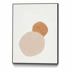 Best Pirce ⭐ Giant Art Canvas 30x40 Sunset Abstract Framed In Multi-Color 👍