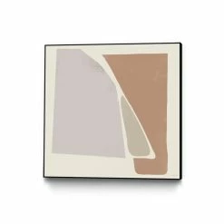 Best Sale 😀 Giant Art Canvas 20x20 Machine Abstract I Framed In Multi-Color 🧨