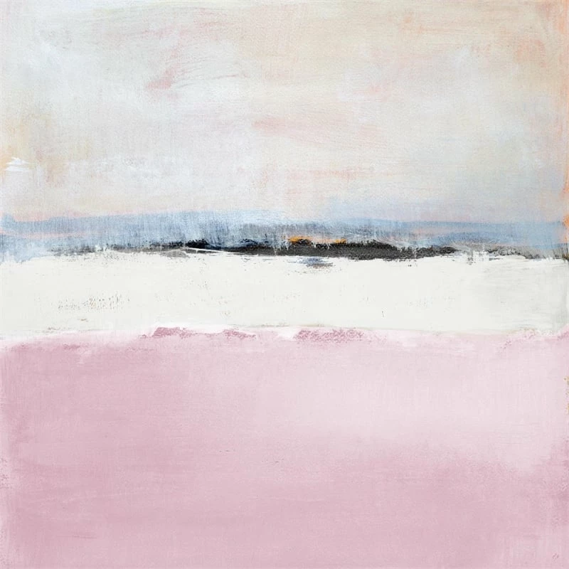 Brand new ⭐ Giant Art 72x72 Pink Sea Abstract Fine Art Giant Canvas Print In Pink 🔥