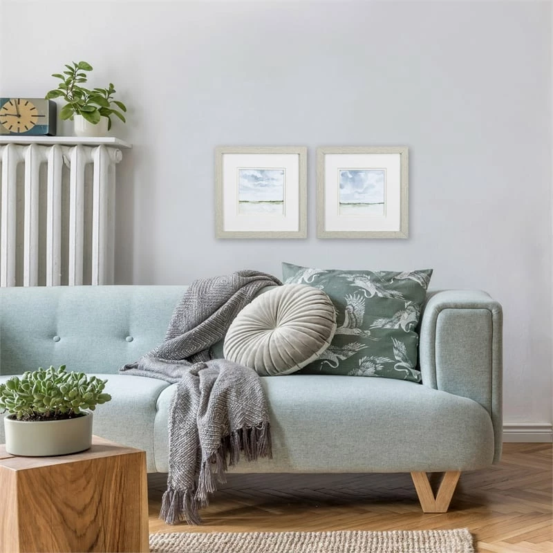 Cheap ๐ HomeRoots Set Of Two Landscape Abstract Watercolor Wall Art ๐ - Image 2