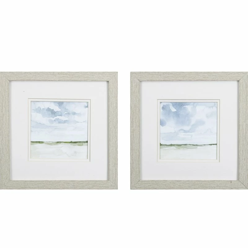 Cheap ๐ HomeRoots Set Of Two Landscape Abstract Watercolor Wall Art ๐
