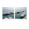 Cheap 🎉 Baxton Studio Yacht Congregation Mounted Print Diptych In Multicolor 🎁