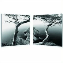 Brand new ⭐ Baxton Studio Rocky Shore Mounted Print Diptych In Multicolor 🎉