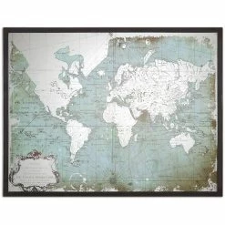 Best deal 🧨 Uttermost Mirrored World Map 🔔