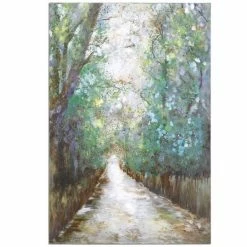 Coupon 😀 Uttermost Greenway Hand Painted Art ✨