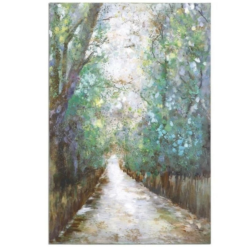 Coupon 😀 Uttermost Greenway Hand Painted Art ✨