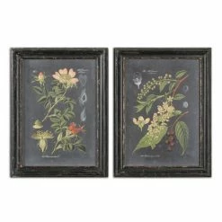 Cheap ❤️ Uttermost Midnight Botanicals 2 Piece Wall Art Set 😍